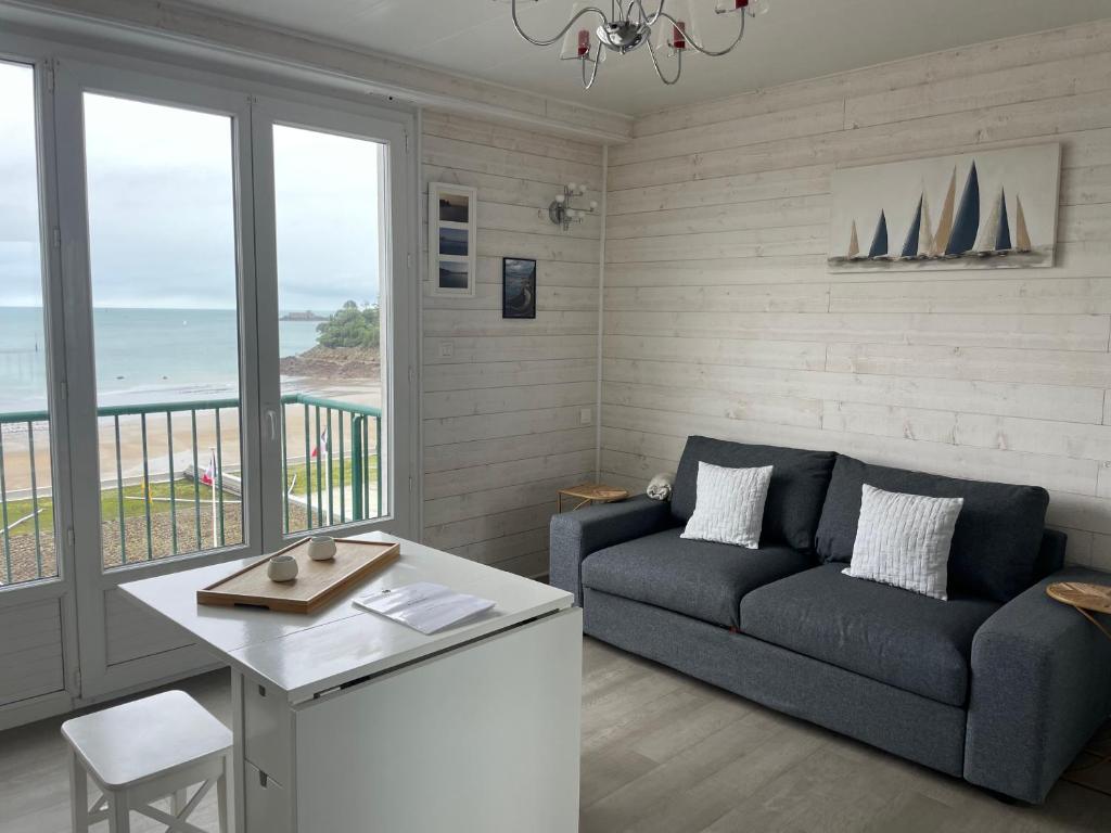 Posezení v ubytování Studio Centre belle vue mer