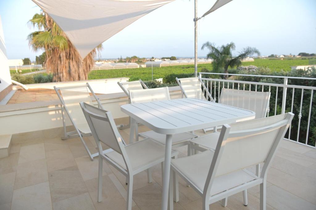 Balkón alebo terasa v ubytovaní Birgi holiday home