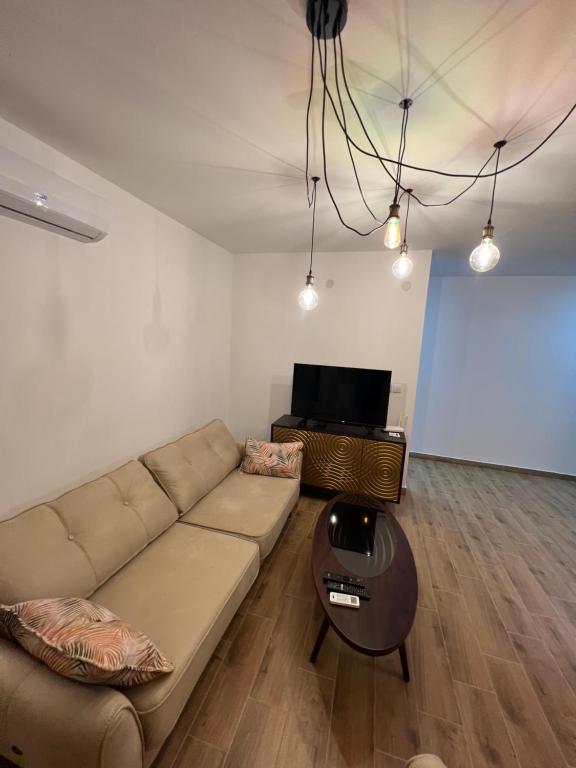 TV a/nebo společenská místnost v ubytování STAN NA DAN MILA