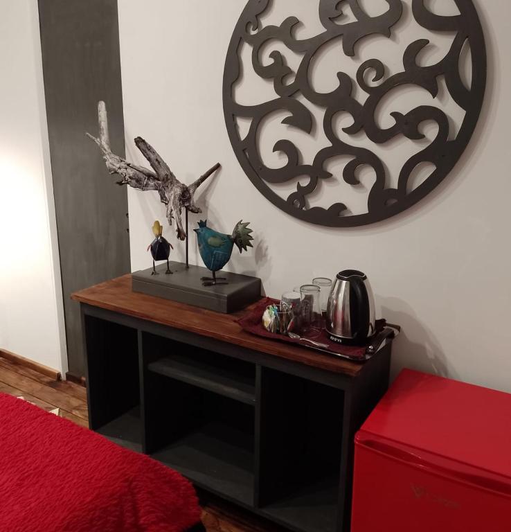 Příslušenství pro přípravu čaje a kávy v ubytování Bed & Breakfast - El Refugio -C D