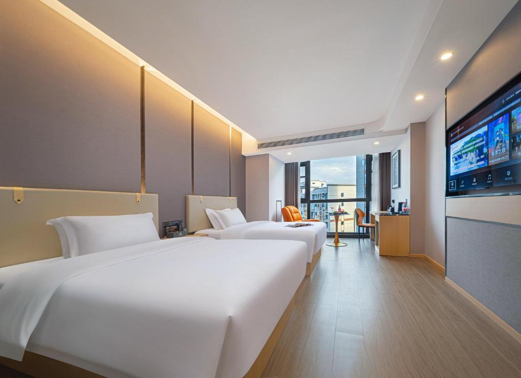 Zhangjiajie Hero Boutique Hotel - 双人室山景