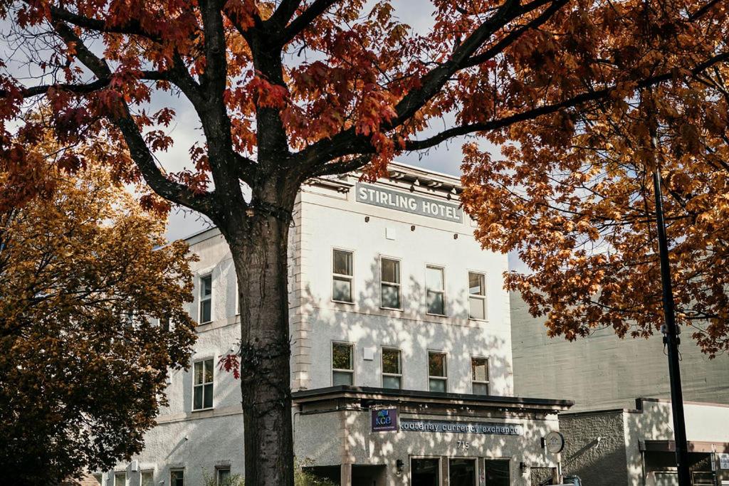 a building with a tree in front of it at Stirling All Suites Hotel in Nelson