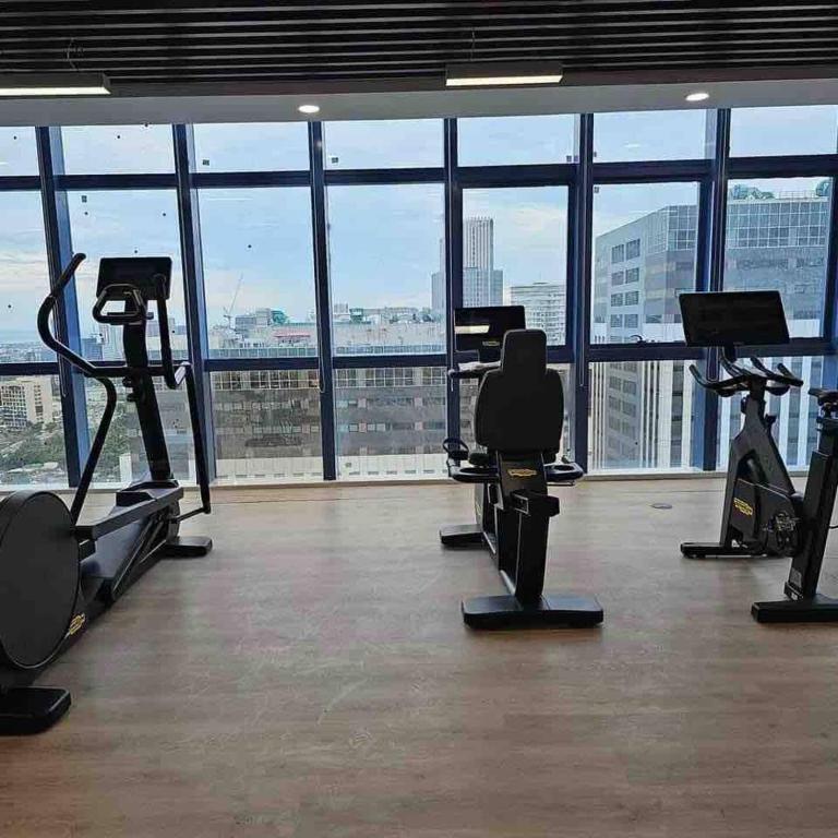 Fitness centrum a/nebo fitness zařízení v ubytování 38 Park Avenue Condominium Cebu IT Park - Unit Freyja