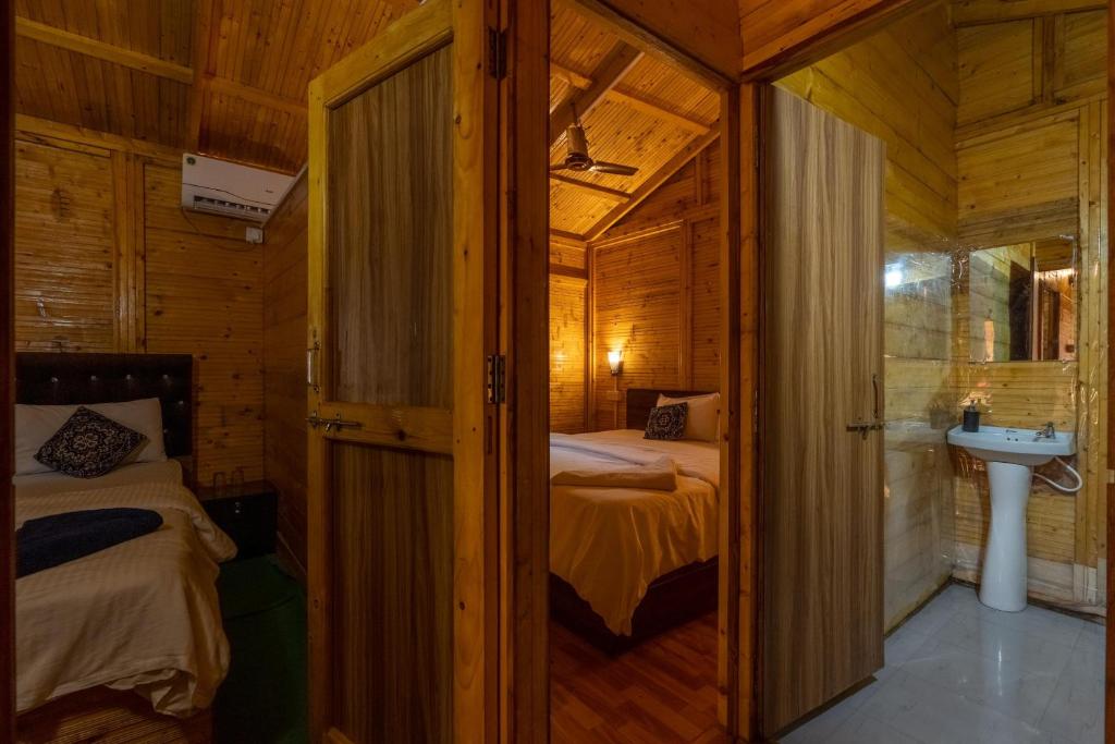 Postel nebo postele na pokoji v ubytování Hitide Beach Resort