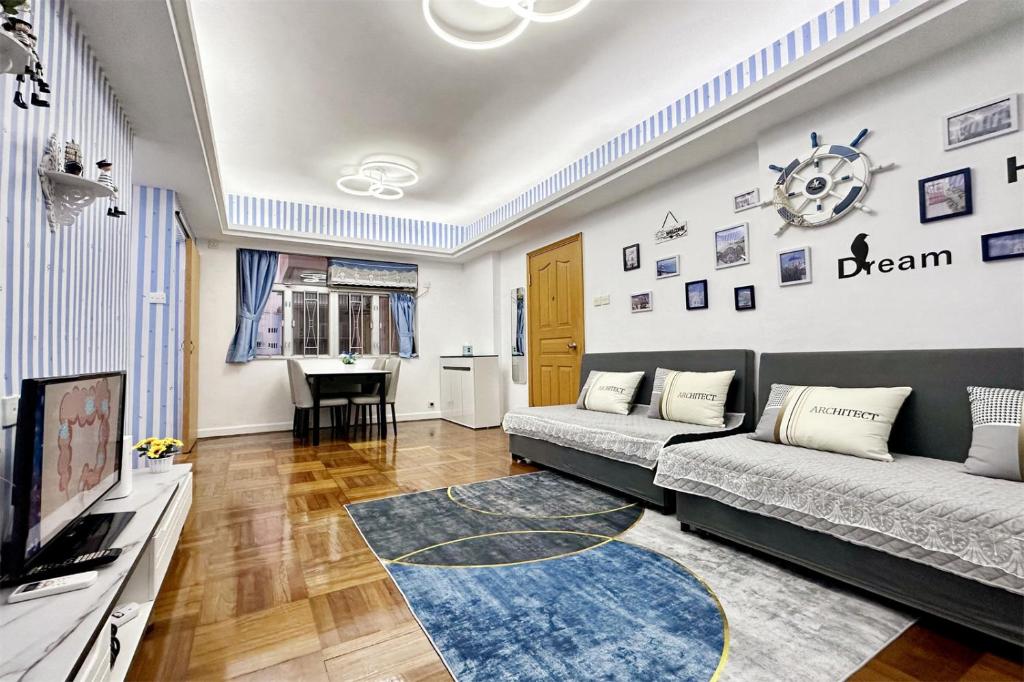 Fantastic Queen beds, 4Rms beside MTR grand 14ppls 2 bathrm - Standard Apartment