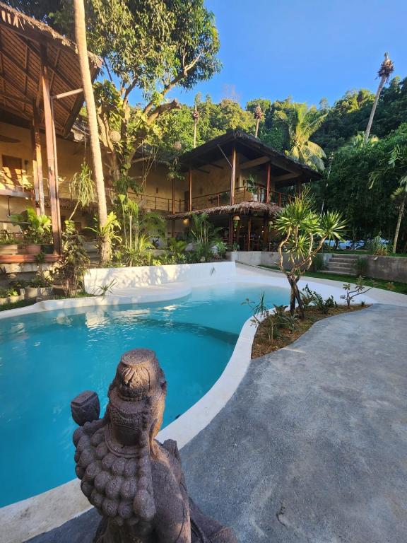 Bazén v ubytování Happiness Boutique Resort El Nido nebo v jeho okolí