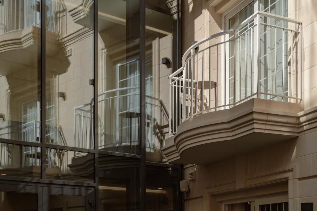 Balkón nebo terasa v ubytování Palazzo Castagna Boutique Hotel