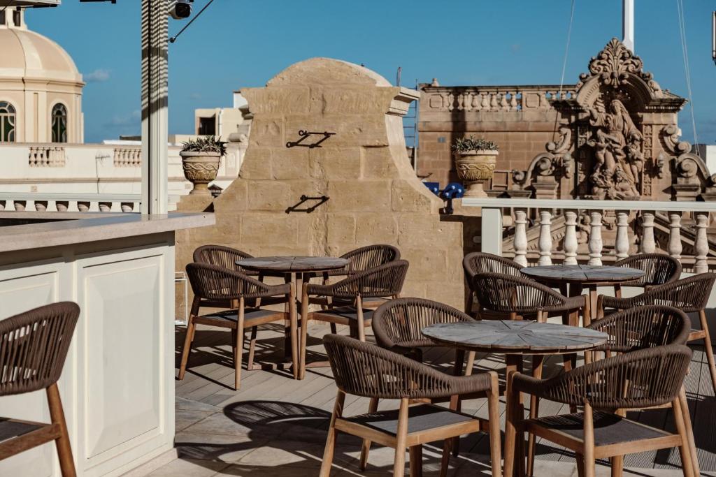 Restaurace v ubytování Palazzo Castagna Boutique Hotel