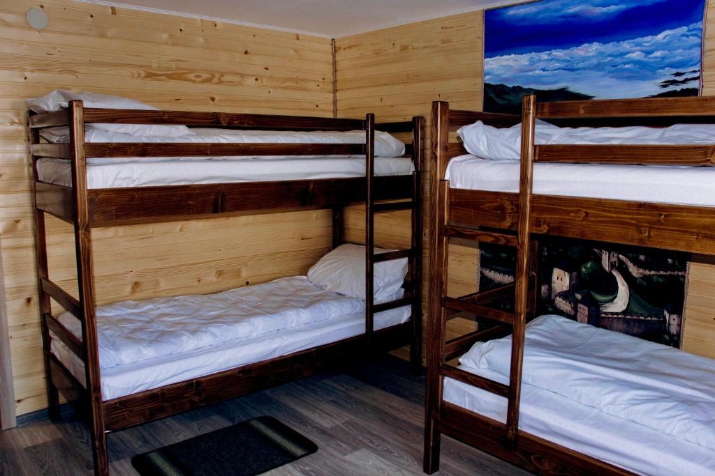 Postel nebo postele na pokoji v ubytování ЛемГора