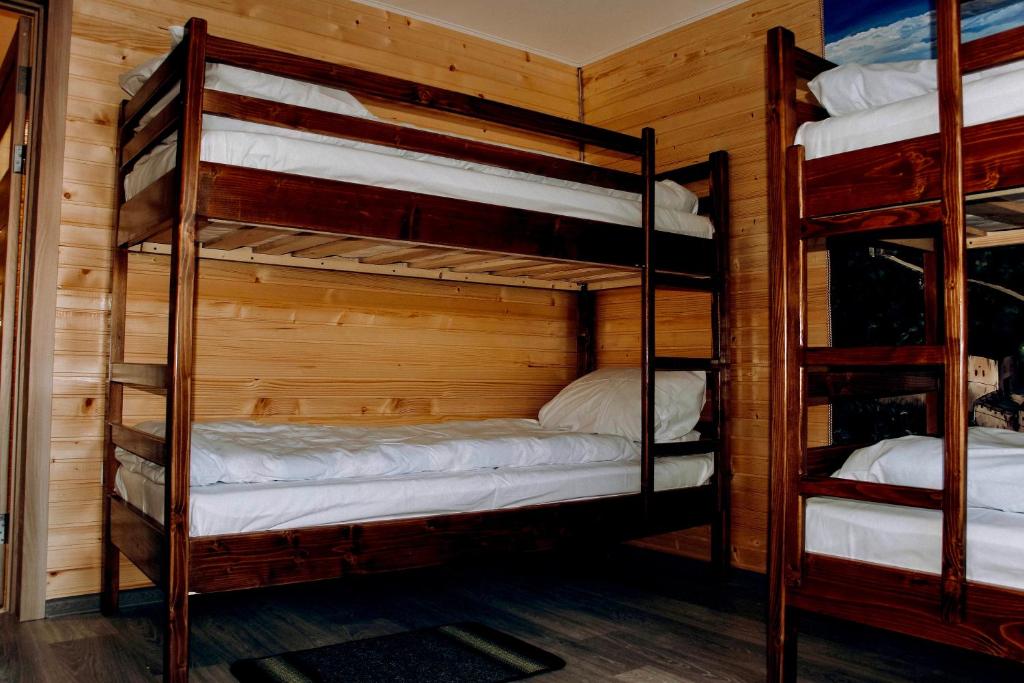 Postel nebo postele na pokoji v ubytování ЛемГора