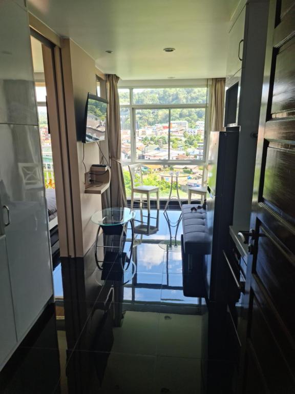 Posezení v ubytování Art Patong Residence
