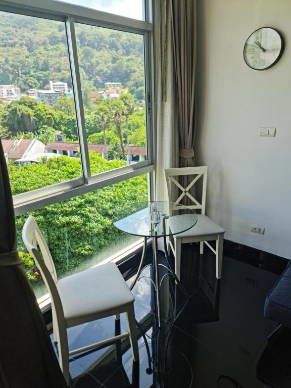 Posezení v ubytování Art Patong Residence