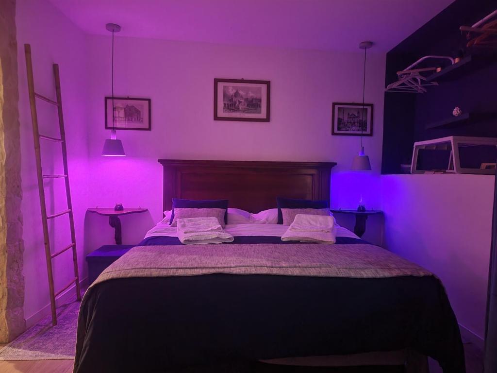 Postel nebo postele na pokoji v ubytování Il Rifugio