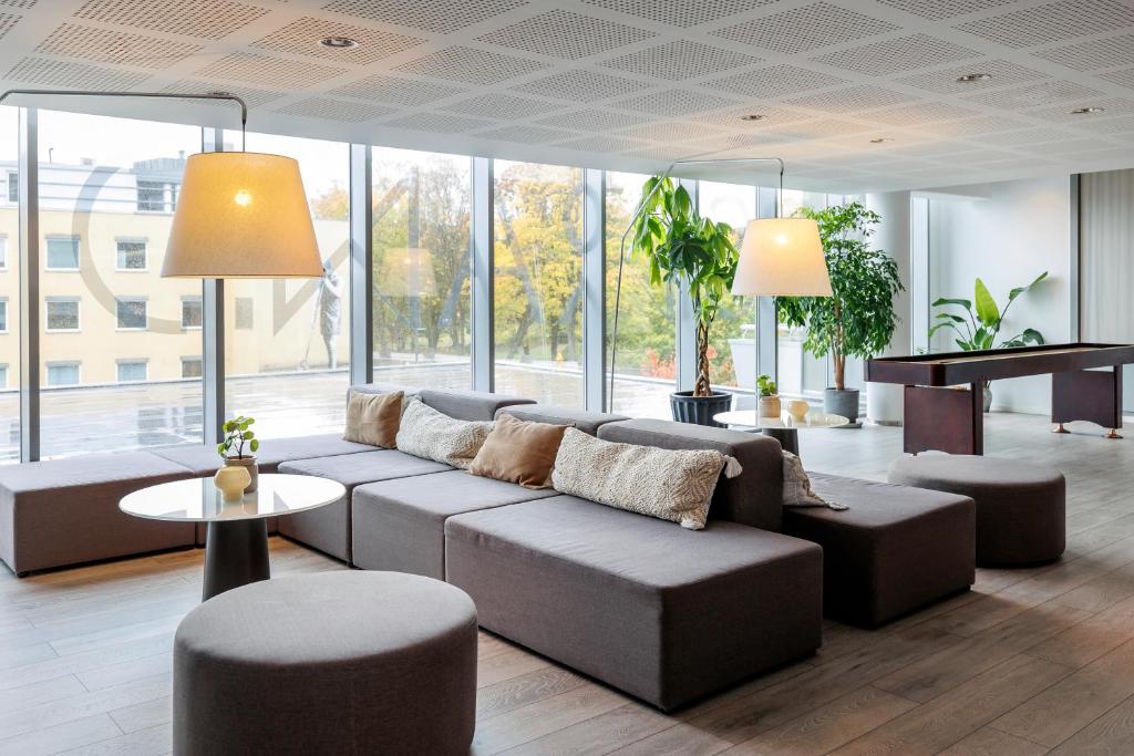 Posezení v ubytování Quality Hotel Strand Gjøvik