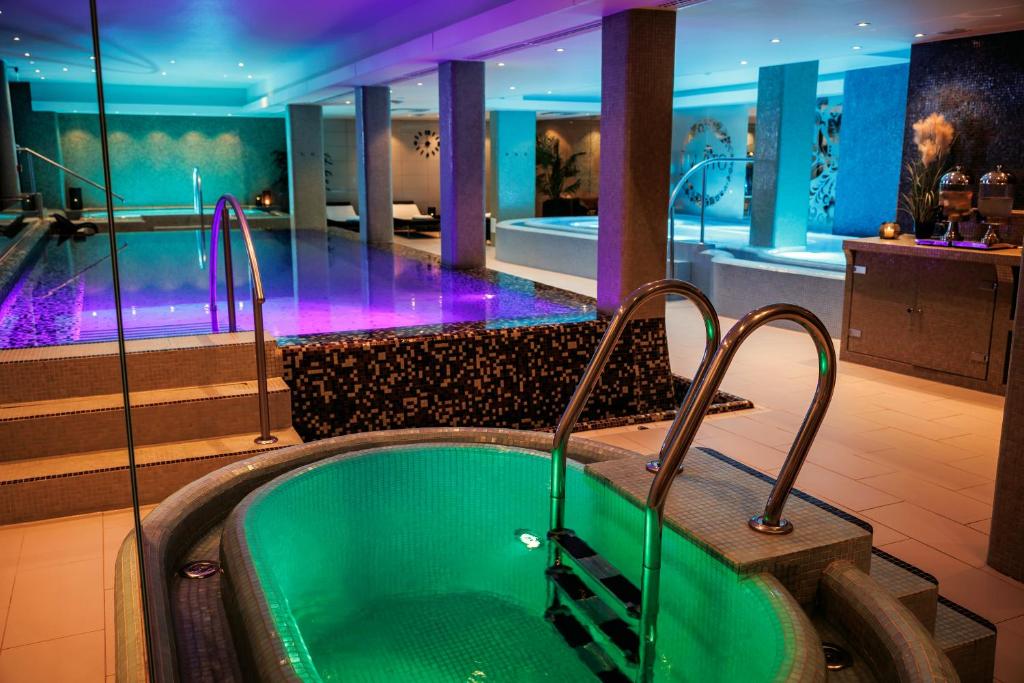 Bazén v ubytování Quality Hotel Strand Gjøvik nebo v jeho okolí