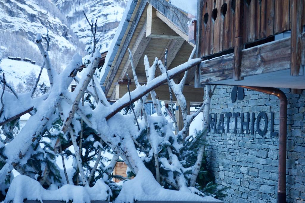 Matthiol Boutique Hotel v zimě