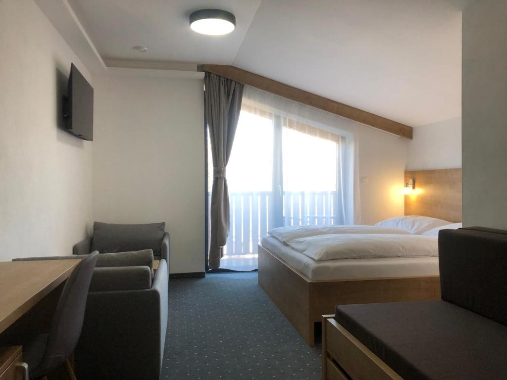 Letto o letti in una camera di Berg Liptov