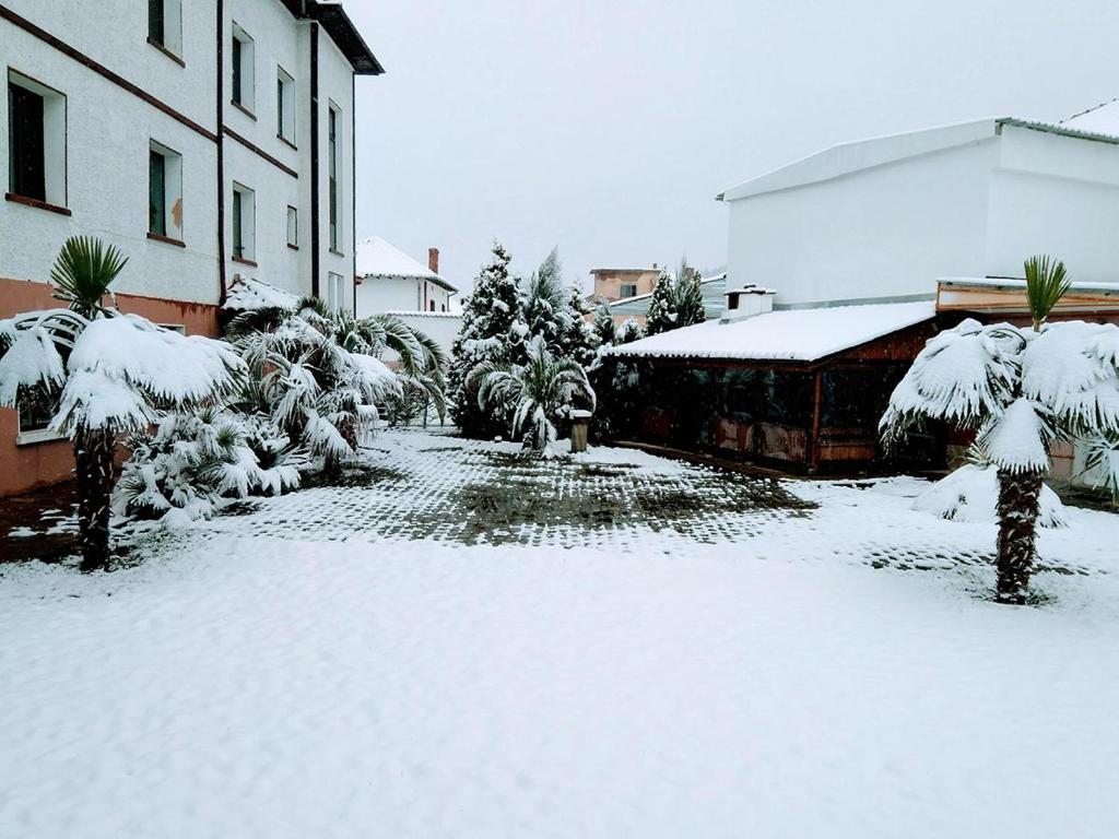 Villa Dryanovo during the winter