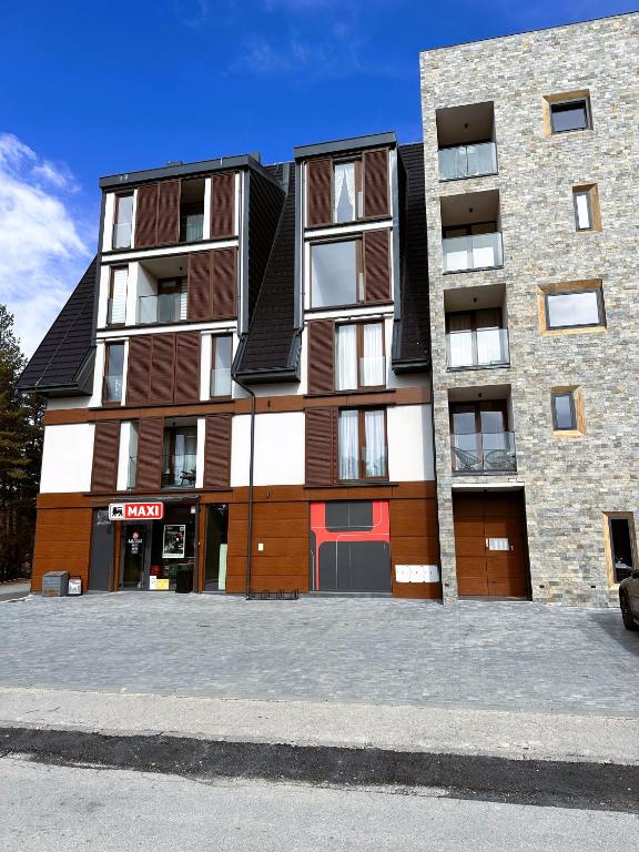 Budova, kde se apartmán nachází