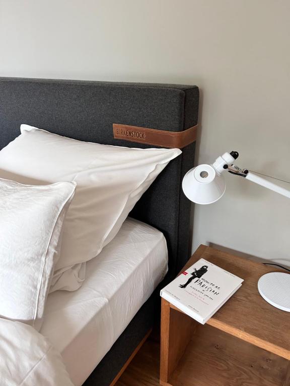 Postel nebo postele na pokoji v ubytování Wattkante B&B