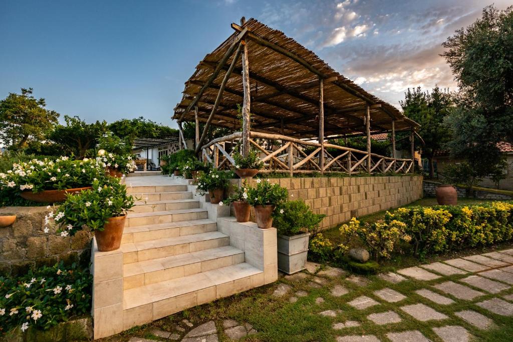 Zahrada ubytování Sopramare Resort