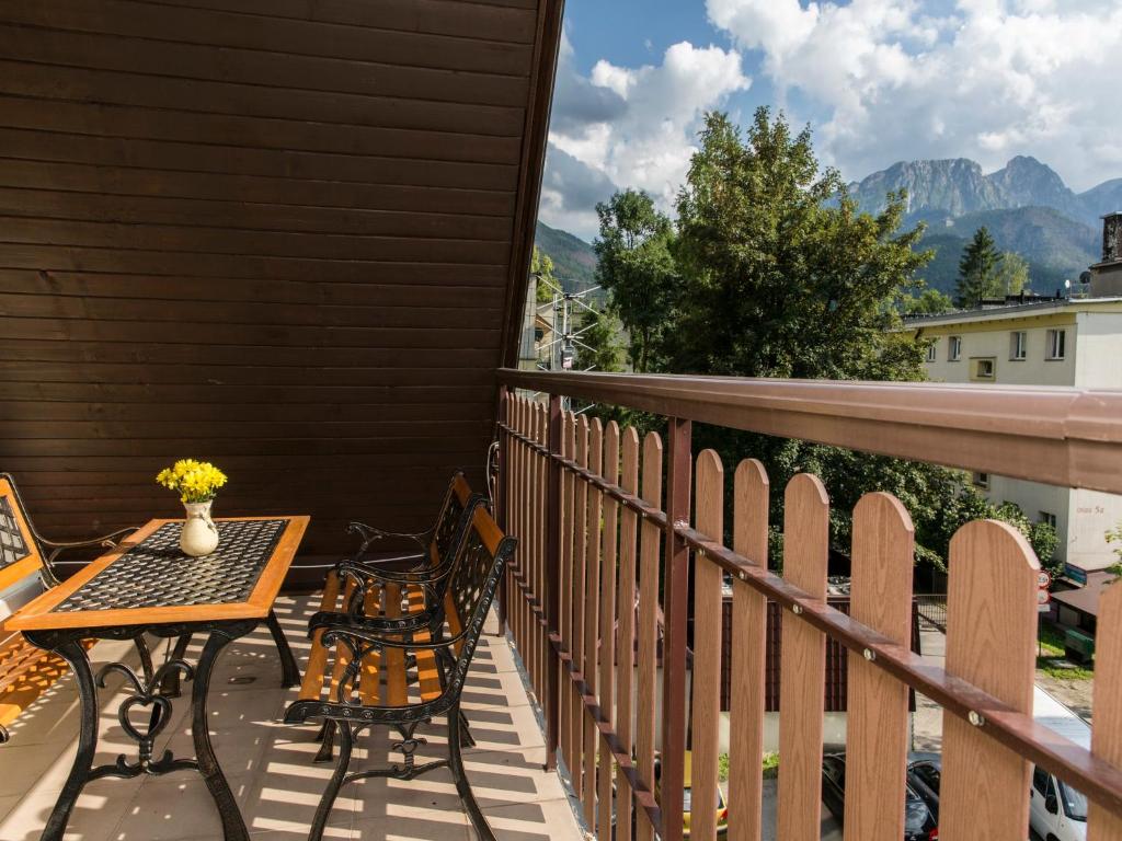 Výhľad na hory alebo výhľad na hory priamo z apartmánu