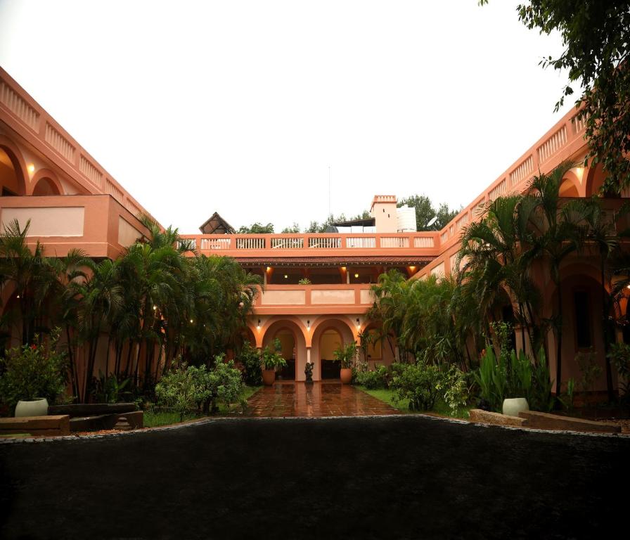 Zahrada ubytování Mango Hill La Serene Puducherry