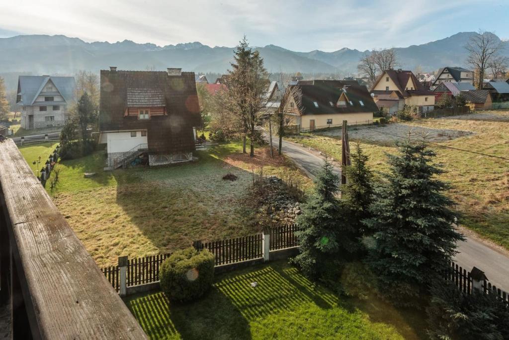 Výhľad na hory alebo výhľad na hory priamo z apartmánu