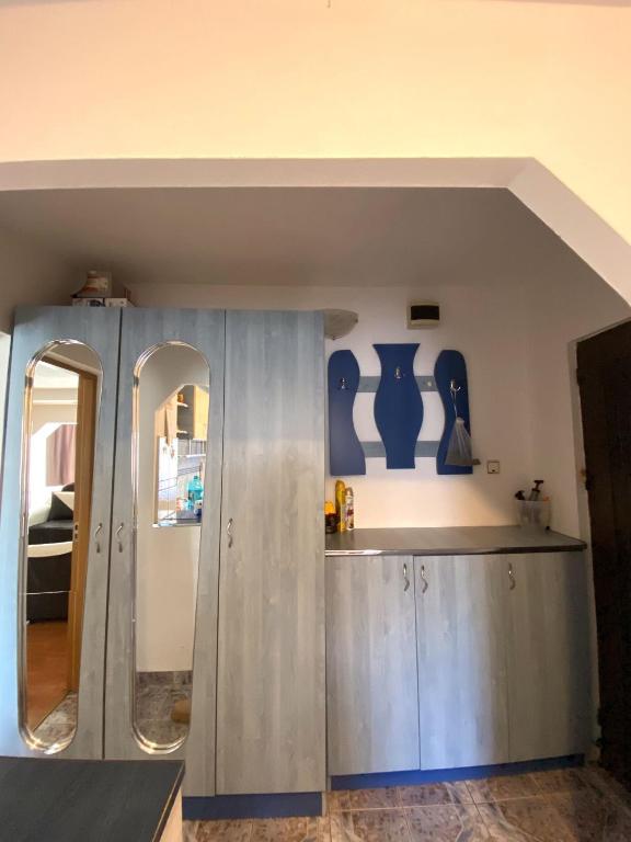 Η κουζίνα ή μικρή κουζίνα στο Apartament jojo