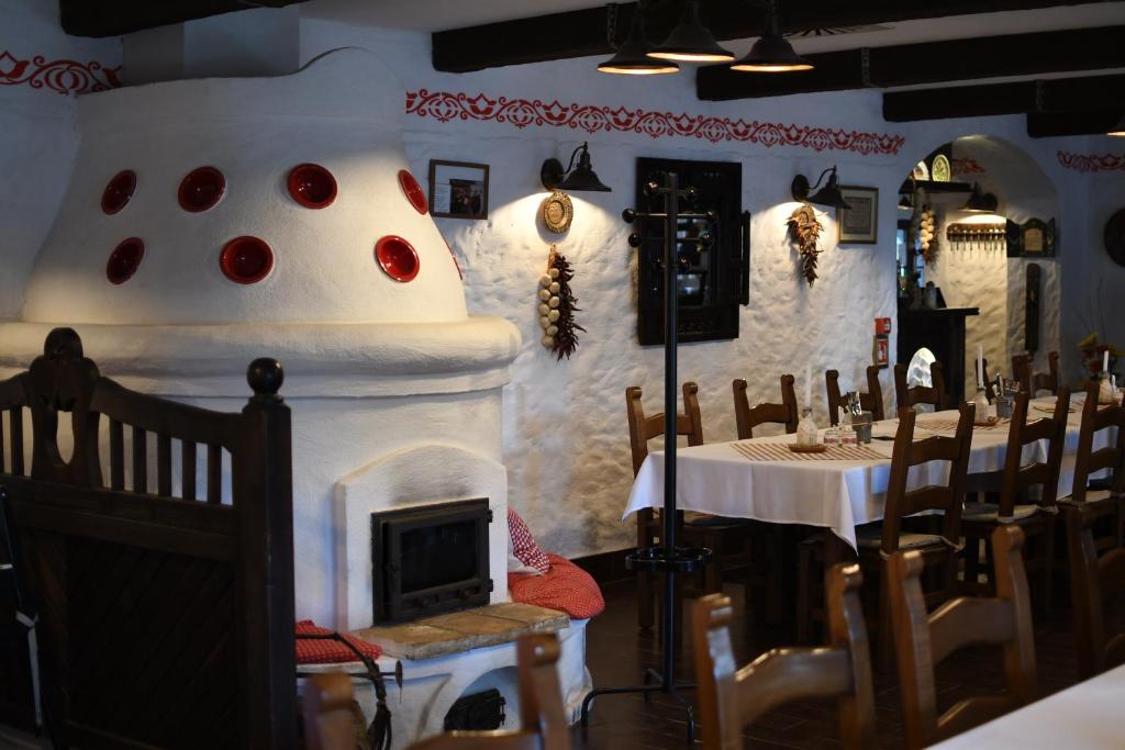 Restaurace v ubytování Sári Udvar