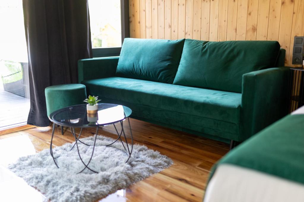 Posezení v ubytování Glamping Resort Halicanum