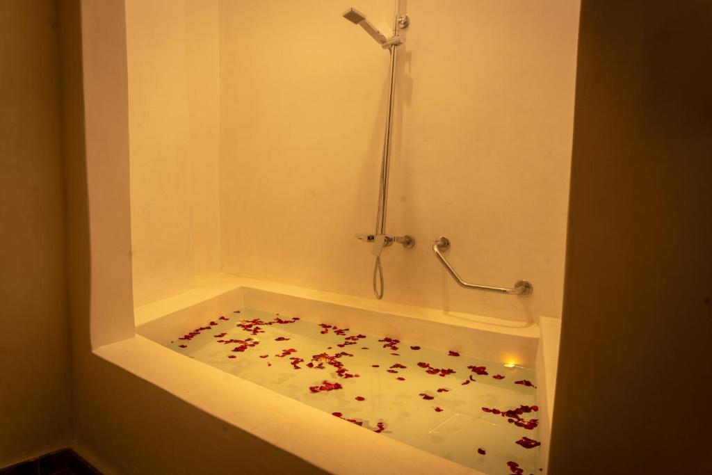 Koupelna v ubytování Palais Aix Kabaj &Spa
