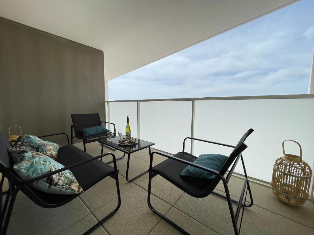 Fotografia z galérie ubytovania Appartement neuf face mer avec balcon - Saint Brevin les Pins, à 50m de la plage et centre-ville - FR-1-364-140 v destinácii Saint-Brévin-les-Pins