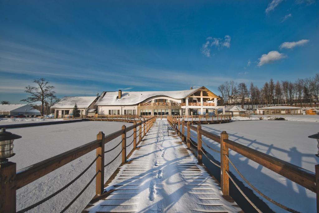 Hotel Molo Resort v zimě