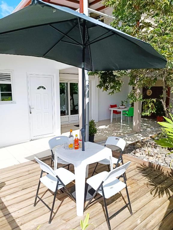 Patio nebo venkovní prostory v ubytování La belle Martinique