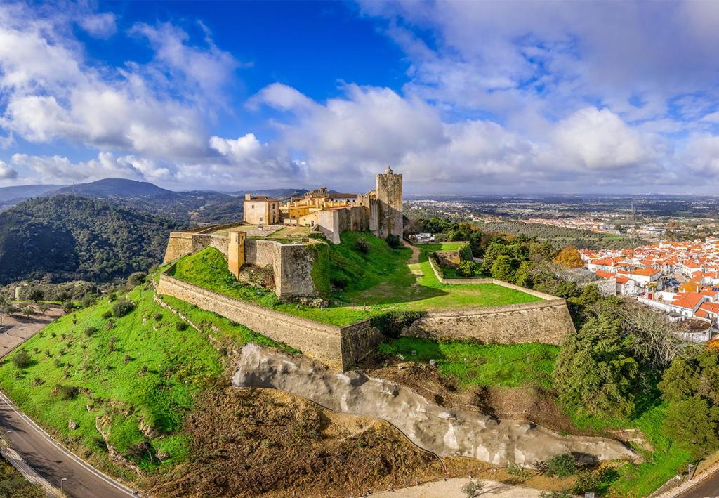 Naturlandskabet i nærheden af feriehuset