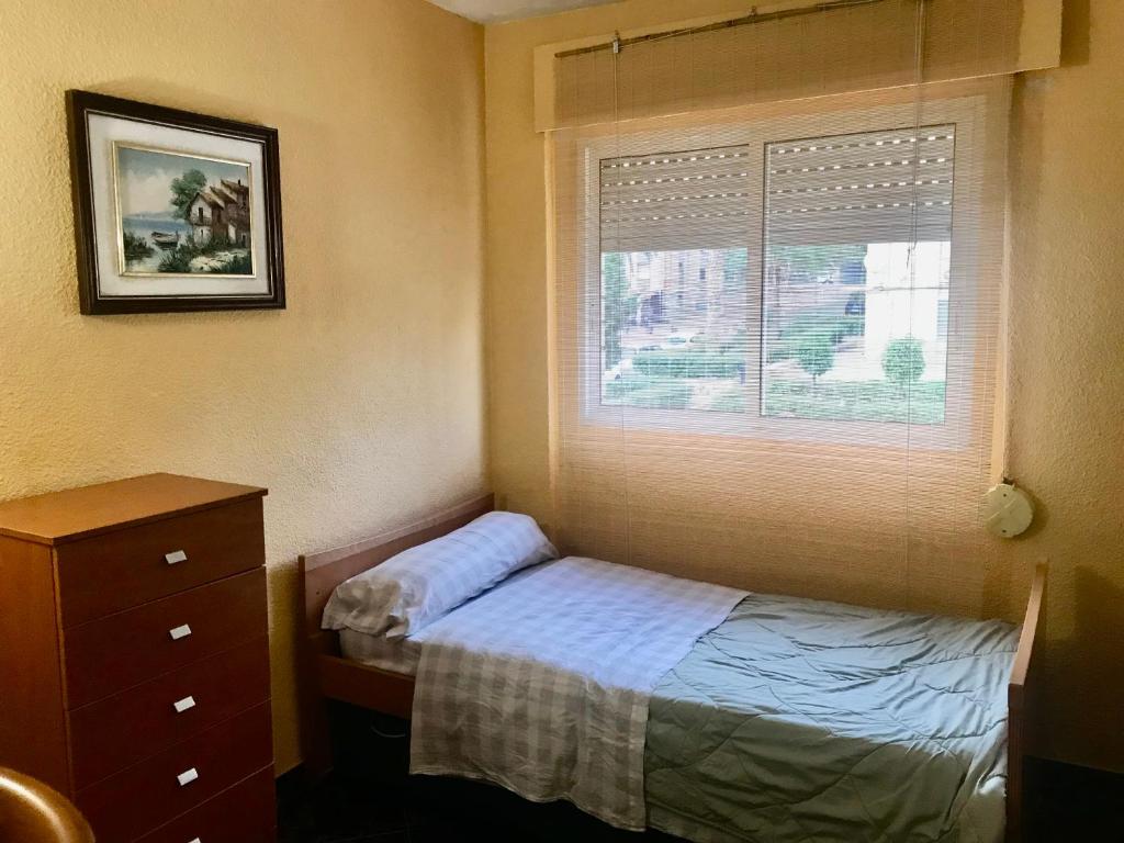 Postel nebo postele na pokoji v ubytování Piso Alicante