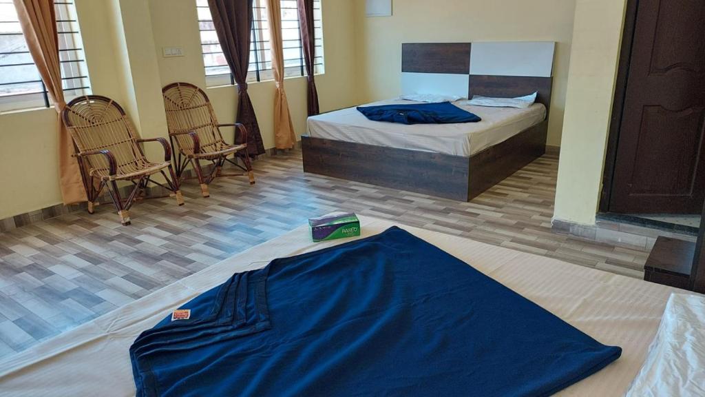 Postel nebo postele na pokoji v ubytování Jeru Homes
