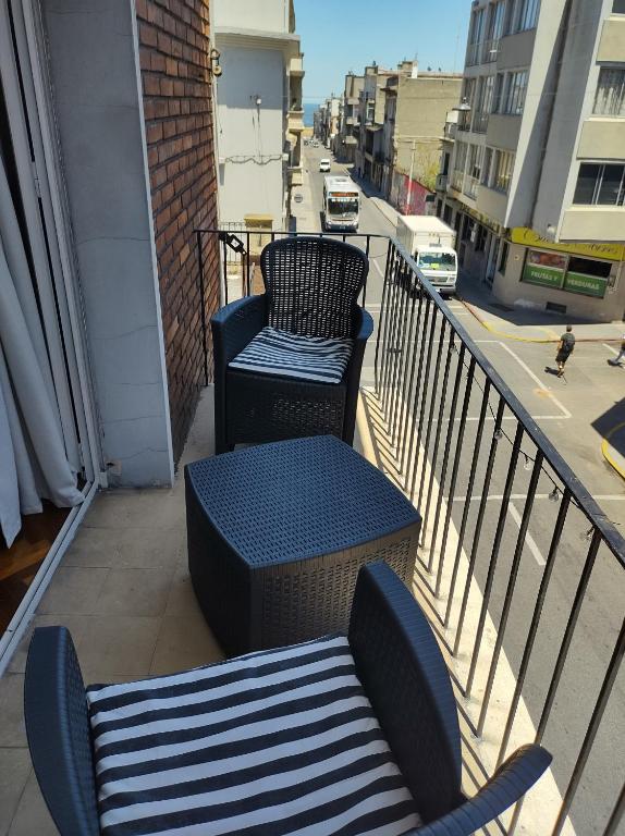 Balkón nebo terasa v ubytování Habitación Privada
