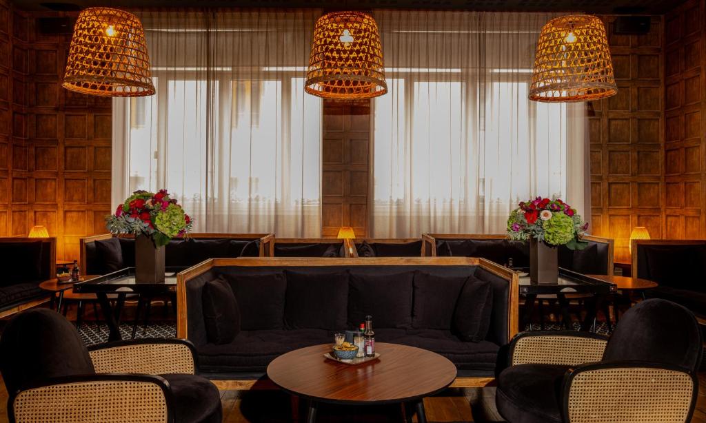 Posezení v ubytování Le Nouvel Hôtel