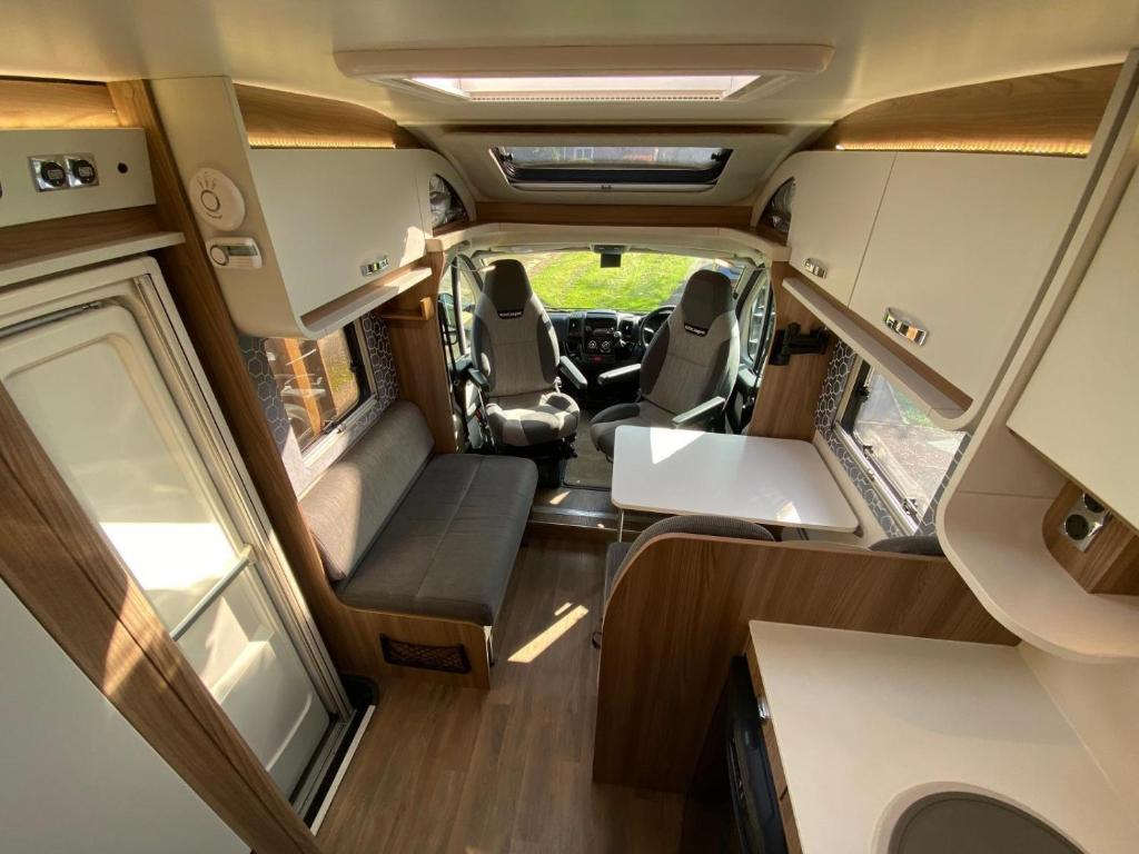 an interior view of the inside of an rv at Swift Escape 664 - 4 Berth Motorhome in Kirton