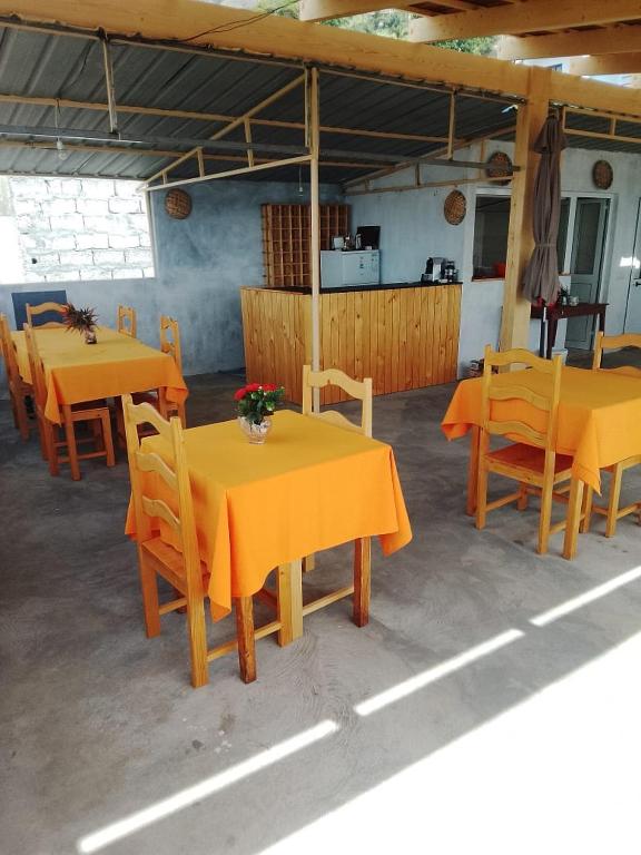 Restaurace v ubytování Pousada Cantinho de Preta