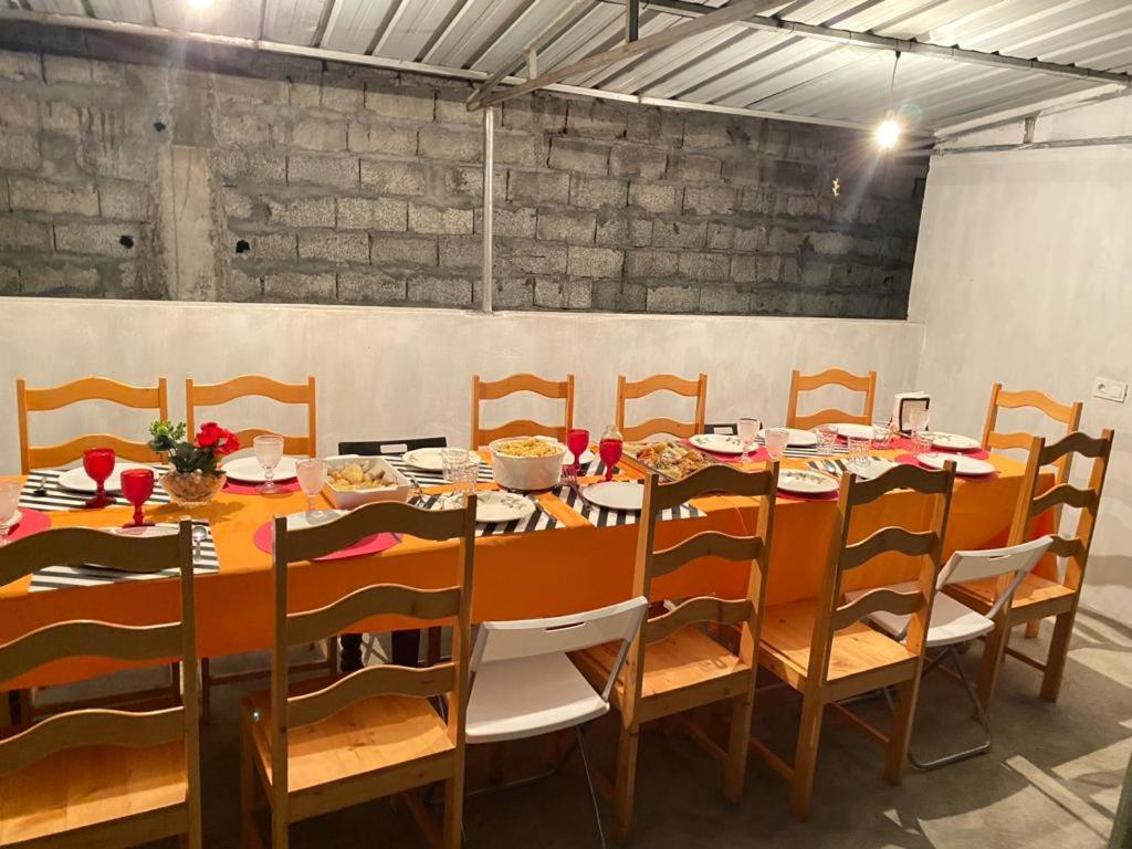 Restaurace v ubytování Pousada Cantinho de Preta