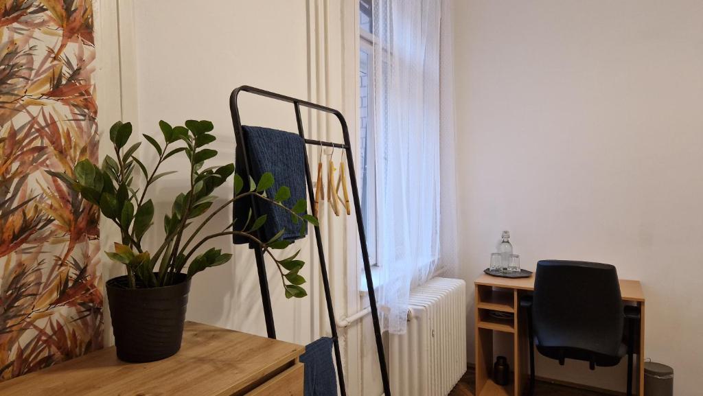 Televízia a/alebo spoločenská miestnosť v ubytovaní Gellerico Rooms at Horánszky Street
