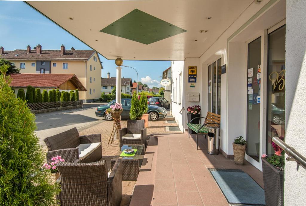Posezení v ubytování Hotel St. Martin