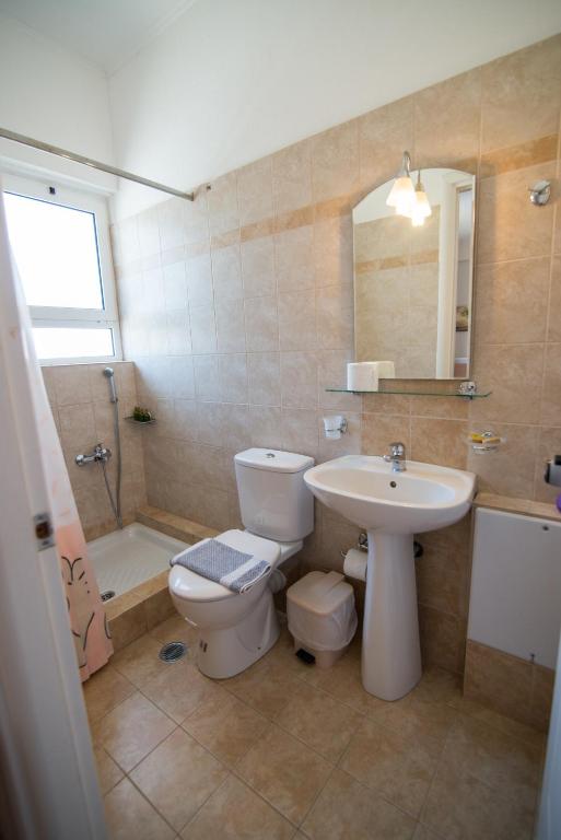 Koupelna v ubytování Rooms Nancy