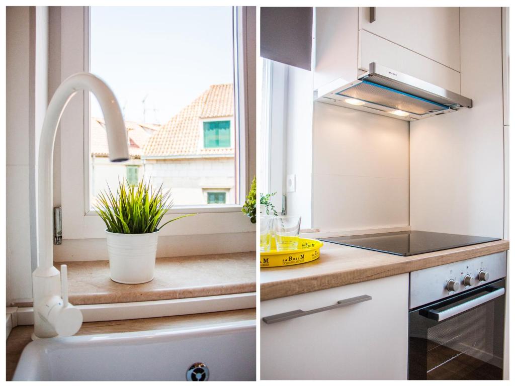 Kuchyňa alebo kuchynka v ubytovaní Furioso Apartments
