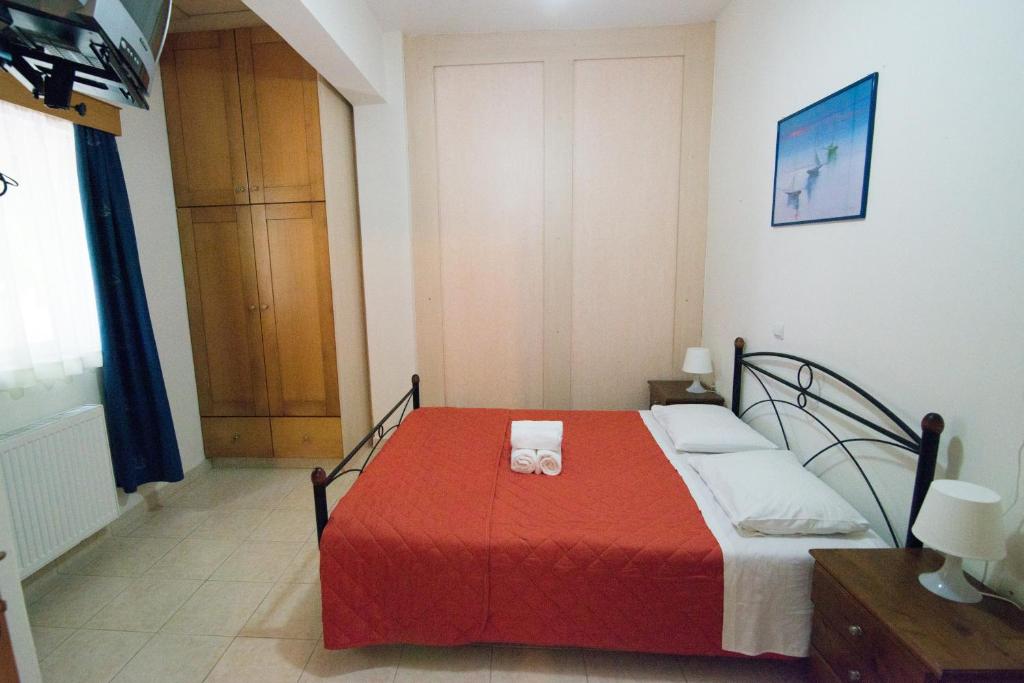 Postel nebo postele na pokoji v ubytování Rooms Nancy