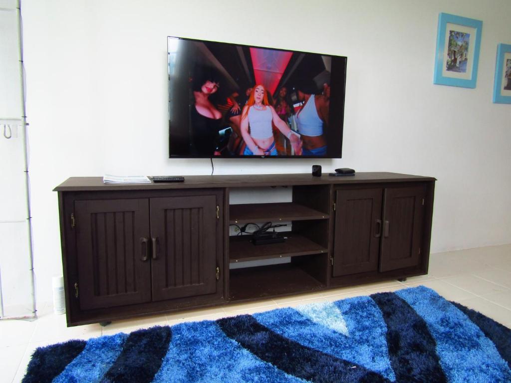 TV a/nebo společenská místnost v ubytování Dover Apt 1 by Dover Beach