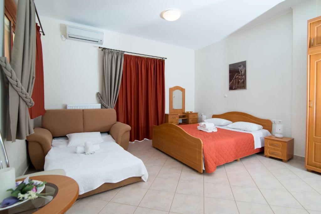 Postel nebo postele na pokoji v ubytování Rooms Nancy